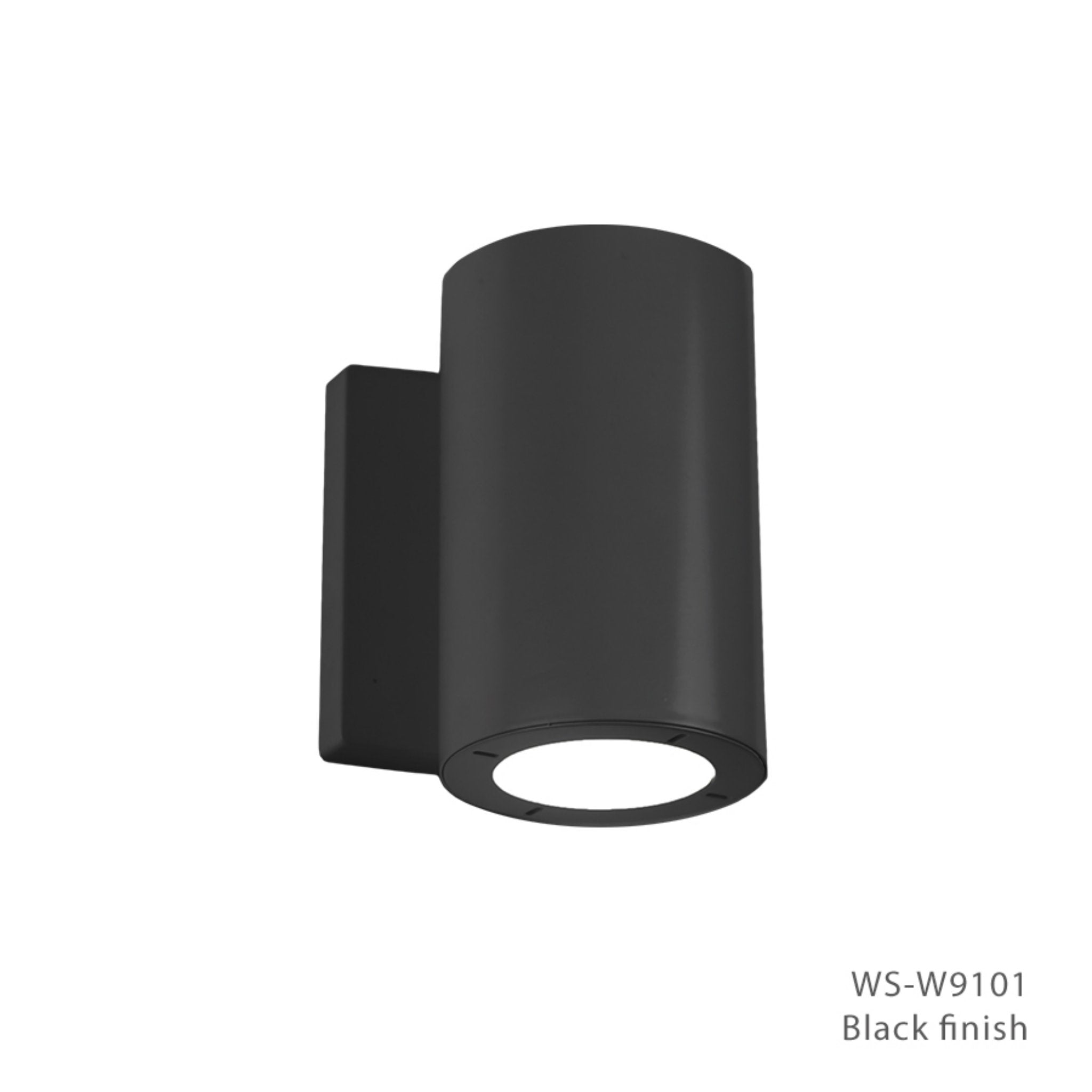 Modern Forms WS-W9101-BK 3000K 16.5 Watt Vessel LED Up Or Down Wall Light in Black